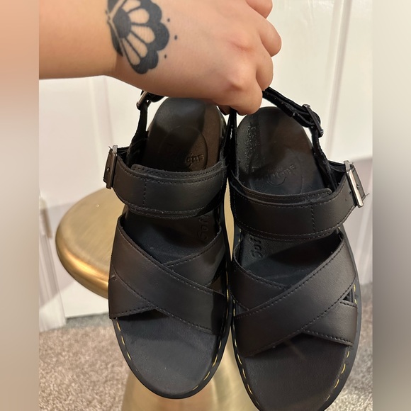 VOSS II WOMEN'S LEATHER STRAP SANDALS - Picture 6 of 7